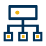 Icon for Data Warehouse Access: connected servers